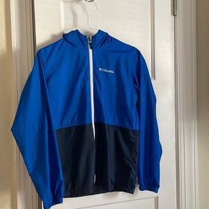 Light weight Columbia windbreaker